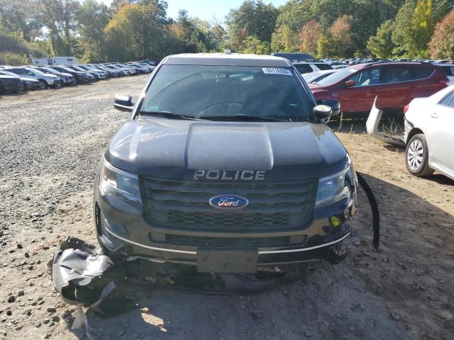 1FM5K8AR8GGD15900 - 2016 FORD EXPLORER POLICE INTERCEPTOR TWO TONE photo 5
