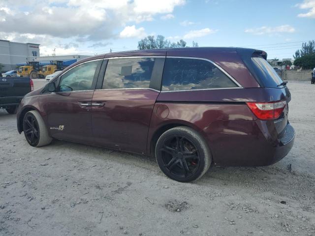 5FNRL5H61CB072481 - 2012 HOND ODYSSEY EXL BROWN photo 2