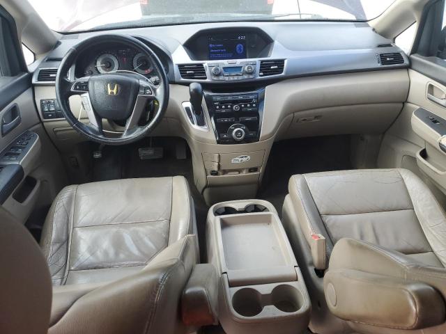 5FNRL5H61CB072481 - 2012 HOND ODYSSEY EXL BROWN photo 8
