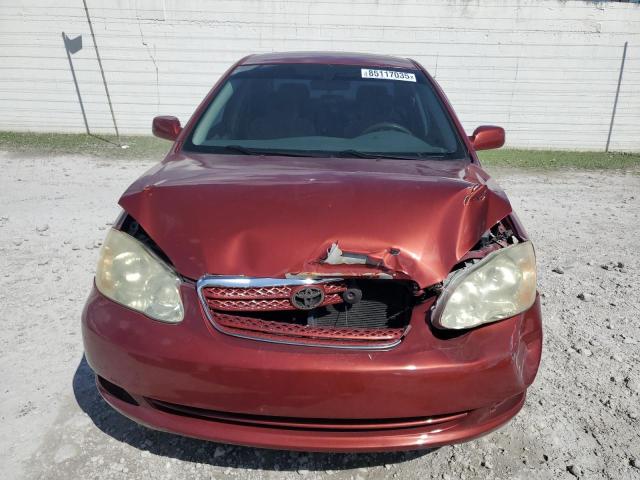 1NXBR32E46Z685965 - 2006 TOYOTA COROLLA CE RED photo 5