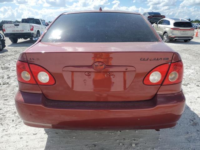 1NXBR32E46Z685965 - 2006 TOYOTA COROLLA CE RED photo 6