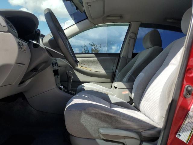 1NXBR32E46Z685965 - 2006 TOYOTA COROLLA CE RED photo 7