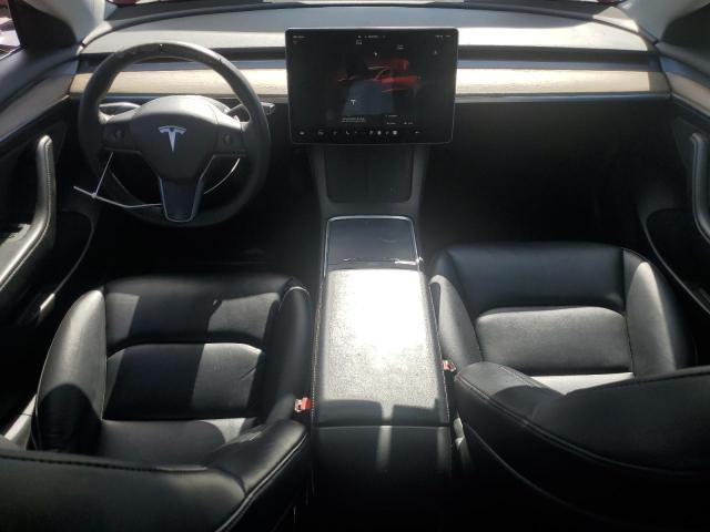 5YJ3E1EB0NF287606 - 2022 TESLA MODEL 3 红色 照片 8