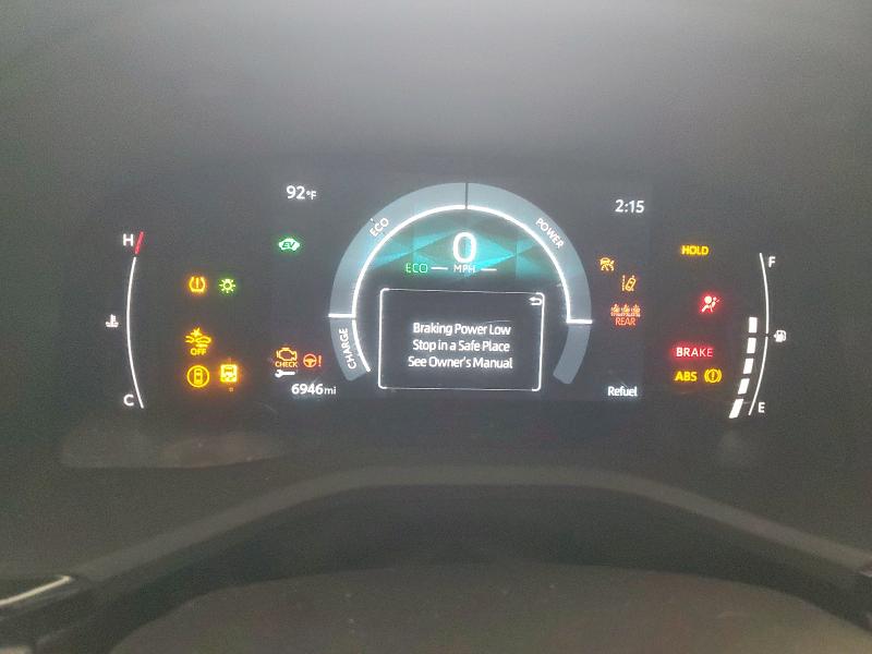 4T1DAACK2SU573166 - 2025 TOYOTA CAMRY XSE WHITE photo 9