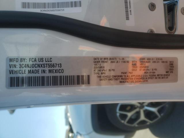 3C4NJDCNXST556713 - 2025 JEEP COMPASS LIMITED 白色 照片 13