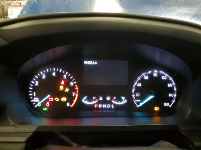 1FM5K8AW8MNA16212 - 2021 FORD EXPLORER POLICE INTERCEPTOR Azul foto 9