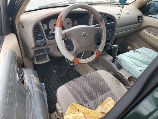 JN8DR09X92W658069 - 2002 NISSAN PATHFINDER LE მწვანე ფოტო 8
