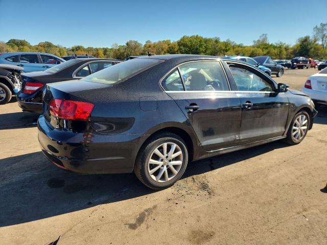 3VWD17AJ2EM428569 - 2014 VOLKSWAGEN JETTA SE BLACK photo 3