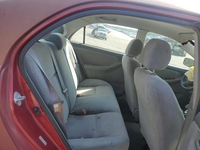 1NXBR32E17Z918315 - 2007 TOYOTA COROLLA CE მუქწითელი ფოტო 10