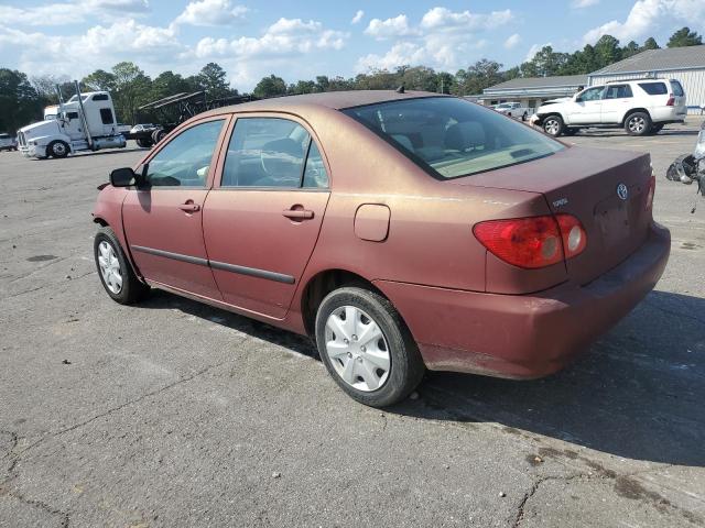 1NXBR32E17Z918315 - 2007 TOYOTA COROLLA CE მუქწითელი ფოტო 2