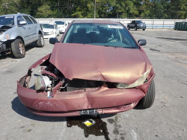 1NXBR32E17Z918315 - 2007 TOYOTA COROLLA CE მუქწითელი ფოტო 5