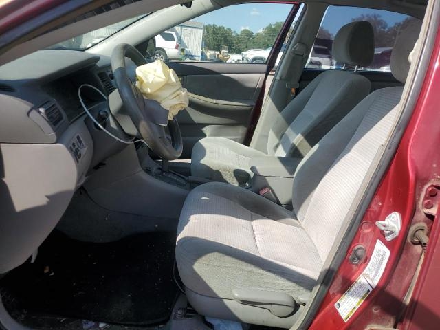 1NXBR32E17Z918315 - 2007 TOYOTA COROLLA CE მუქწითელი ფოტო 7