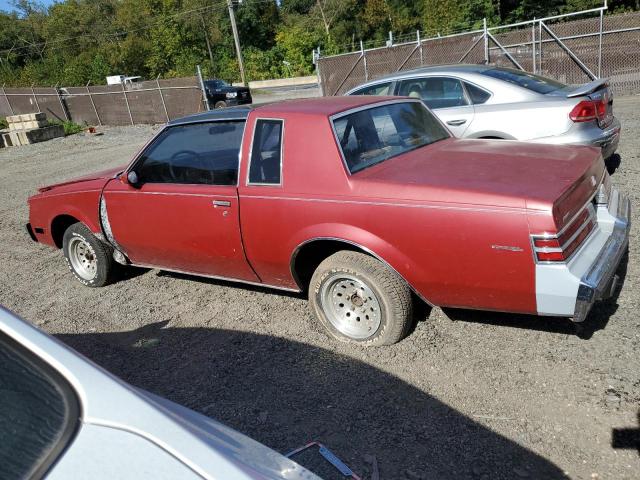1G4GJ47Y2GP440099 - 1986 BUICK REGAL Rot Foto 2