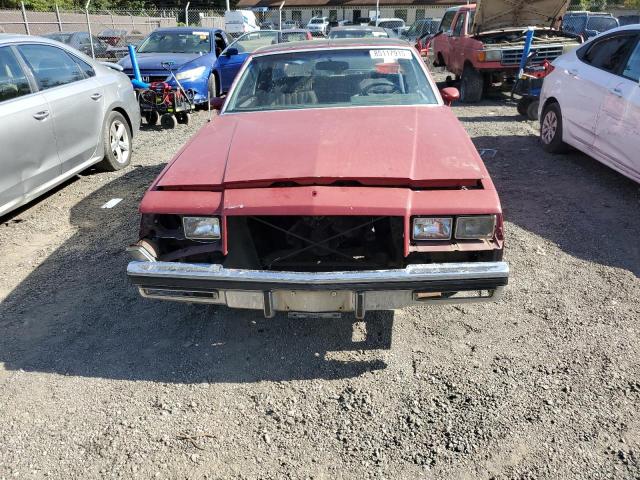 1G4GJ47Y2GP440099 - 1986 BUICK REGAL Rot Foto 5