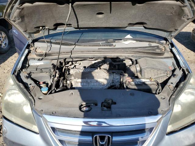 5FNRL38695B042443 - 2005 HONDA ODYSSEY EXL BLUE photo 12