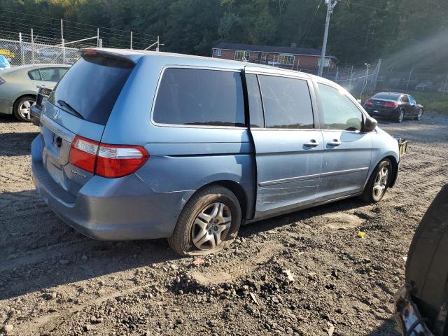 5FNRL38695B042443 - 2005 HONDA ODYSSEY EXL BLUE photo 3