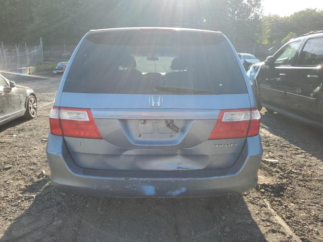 5FNRL38695B042443 - 2005 HONDA ODYSSEY EXL BLUE photo 6