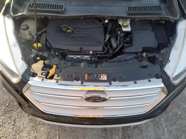 1FMCU9GD5JUC26118 - 2018 FORD ESCAPE SE Siyah fotoğraf 12