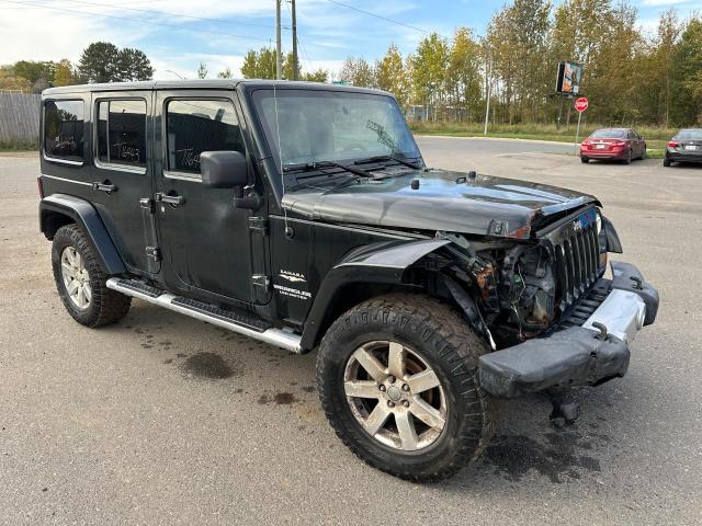 1C4BJWEG7CL244634 - 2012 JEEP WRANGLER U SAHARA BLACK photo 2