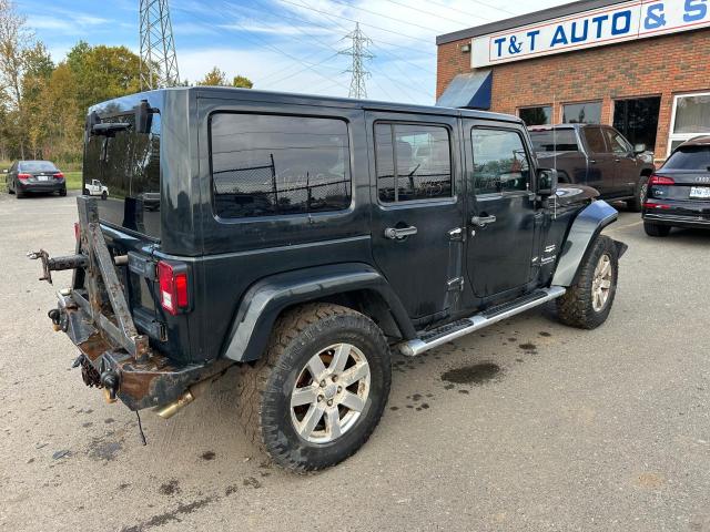 1C4BJWEG7CL244634 - 2012 JEEP WRANGLER U SAHARA BLACK photo 3