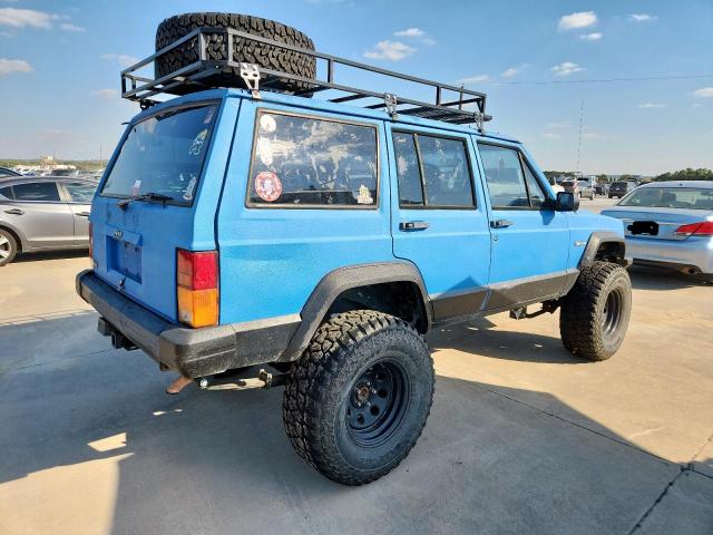 1J4FJ68S0SL589112 - 1995 JEEP CHEROKEE SPORT Синий фото 3