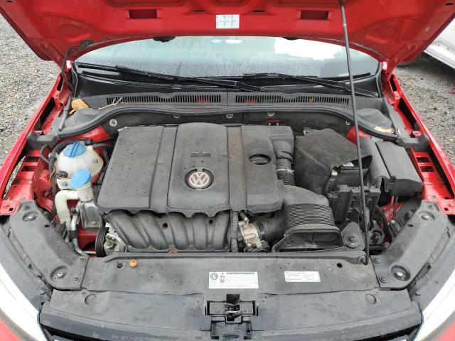 3VWDX7AJ6DM396786 - 2013 VOLKSWAGEN JETTA SE RED photo 11
