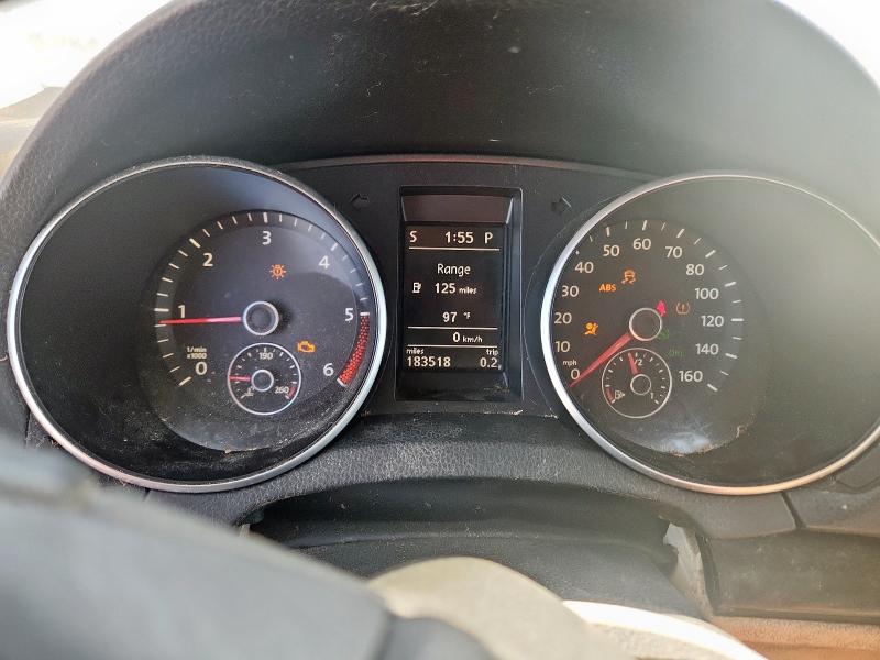 3VWPL8AJ8BM629840 - 2011 VOLKSWAGEN JETTA TDI შავი ფოტო 9