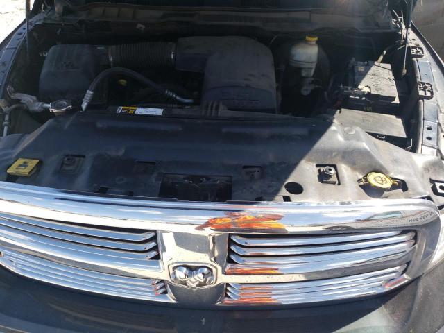 1C6RR7GGXGS125070 - 2016 RAM 1500 SLT BLACK photo 11