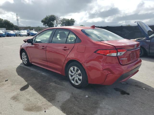 JTDEPMAE5MJ133419 - 2021 TOYOTA COROLLA LE წითელი ფოტო 2