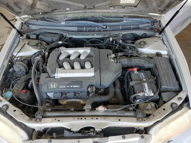 1HGCG225X2A018808 - 2002 HONDA ACCORD EX SILVER photo 11