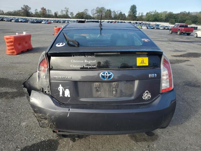 JTDKN3DU8C1544947 - 2012 TOYOTA PRIUS 灰色 照片 6