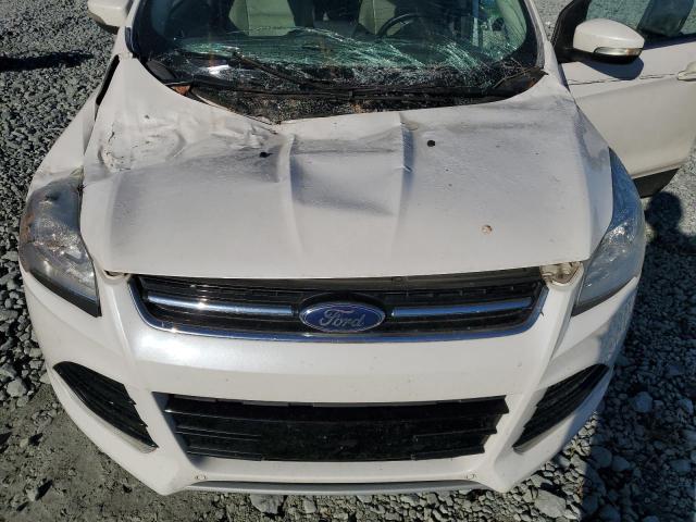 1FMCU0H94DUD90681 - 2013 FORD ESCAPE SEL WHITE photo 12
