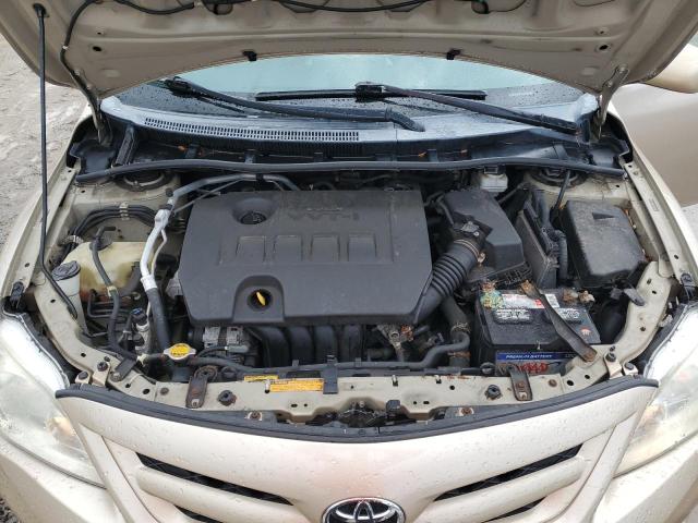 2T1BU4EE1BC566850 - 2011 TOYOTA COROLLA BASE GOLD photo 11