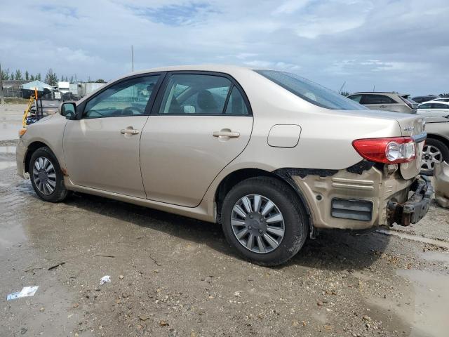 2T1BU4EE1BC566850 - 2011 TOYOTA COROLLA BASE GOLD photo 2