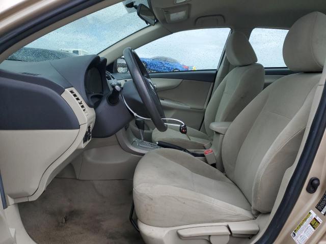 2T1BU4EE1BC566850 - 2011 TOYOTA COROLLA BASE GOLD photo 7
