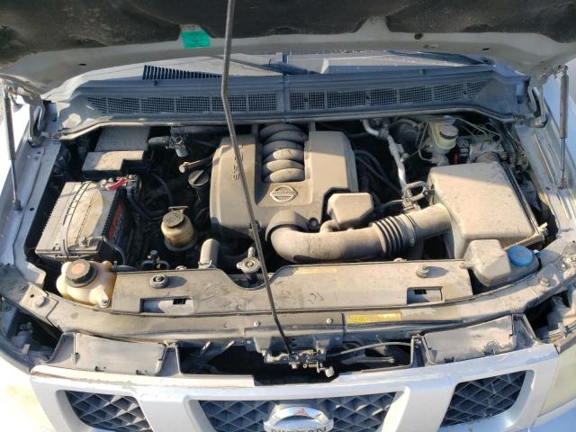 1N6AA06A84N500186 - 2004 NISSAN TITAN XE SILVER photo 11
