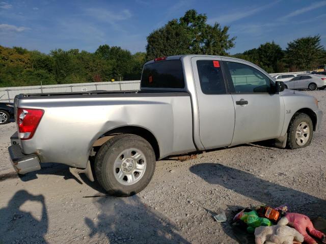1N6AA06A84N500186 - 2004 NISSAN TITAN XE SILVER photo 3