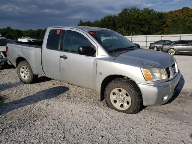 1N6AA06A84N500186 - 2004 NISSAN TITAN XE SILVER photo 4