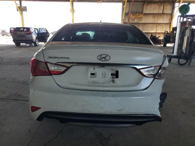5NPEC4AC5EH876828 - 2014 HYUNDAI SONATA SE WHITE photo 6