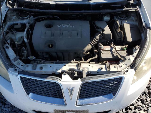 5Y2SP6E86AZ412314 - 2010 PONTIAC VIBE თეთრი ფოტო 12