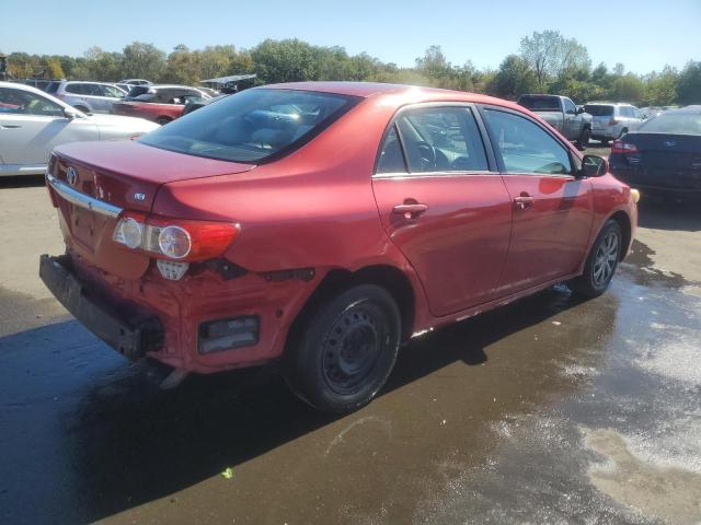 2T1BU4EE9BC542876 - 2011 TOYOTA COROLLA LE BASE BURGUNDY photo 3