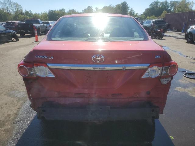 2T1BU4EE9BC542876 - 2011 TOYOTA COROLLA LE BASE BURGUNDY photo 6