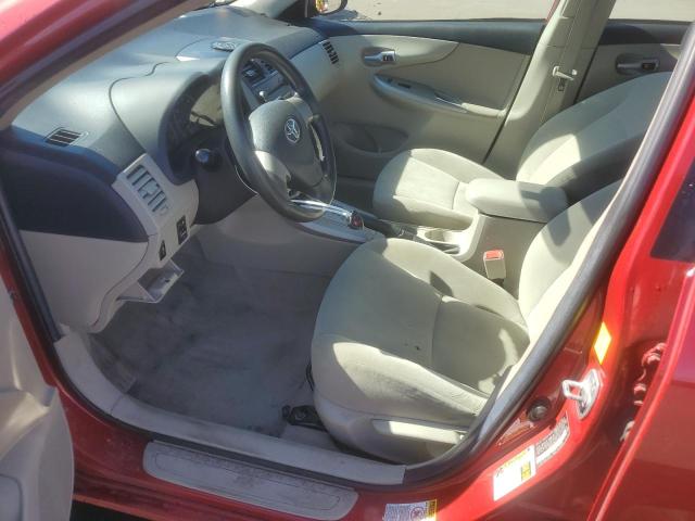 2T1BU4EE9BC542876 - 2011 TOYOTA COROLLA LE BASE BURGUNDY photo 7