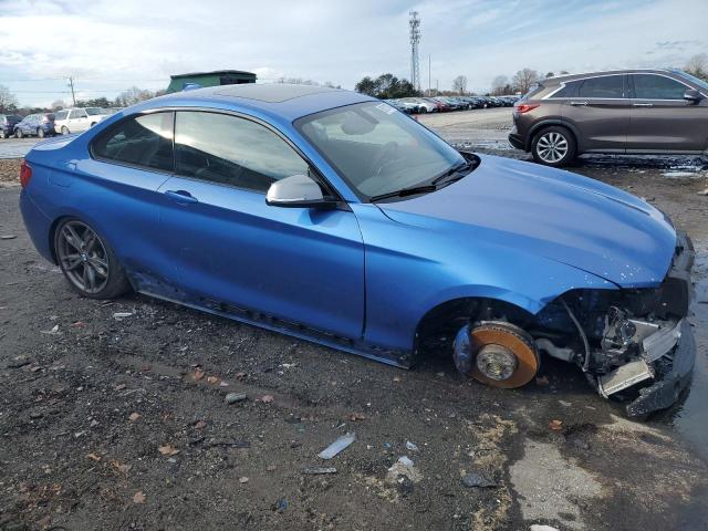 WBA2G3C52HV640901 - 2017 BMW M240XI BLUE photo 4