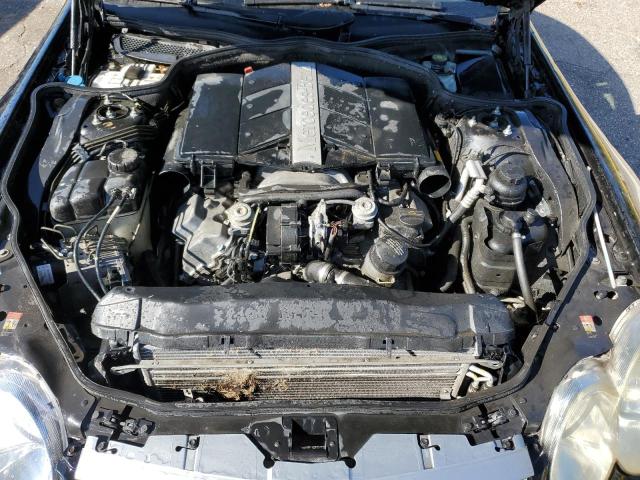 WDBSK75F06F111807 - 2006 MERCEDES-BENZ SL 500 შავი ფოტო 11