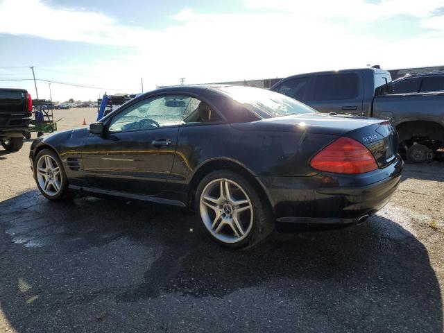 WDBSK75F06F111807 - 2006 MERCEDES-BENZ SL 500 შავი ფოტო 2