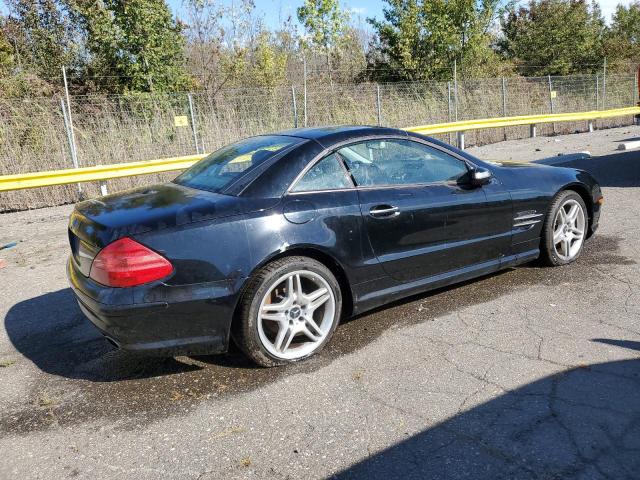 WDBSK75F06F111807 - 2006 MERCEDES-BENZ SL 500 შავი ფოტო 3