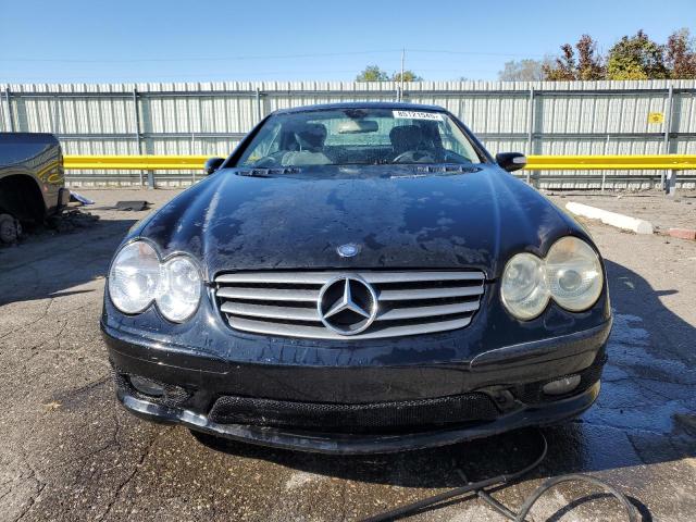 WDBSK75F06F111807 - 2006 MERCEDES-BENZ SL 500 შავი ფოტო 5
