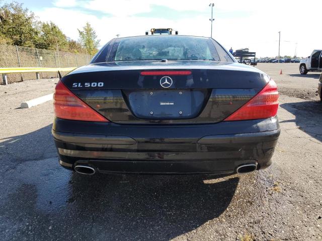 WDBSK75F06F111807 - 2006 MERCEDES-BENZ SL 500 შავი ფოტო 6