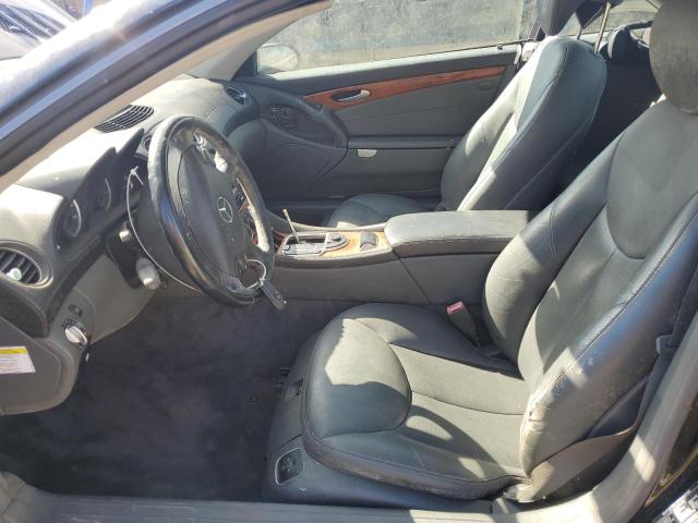 WDBSK75F06F111807 - 2006 MERCEDES-BENZ SL 500 შავი ფოტო 7